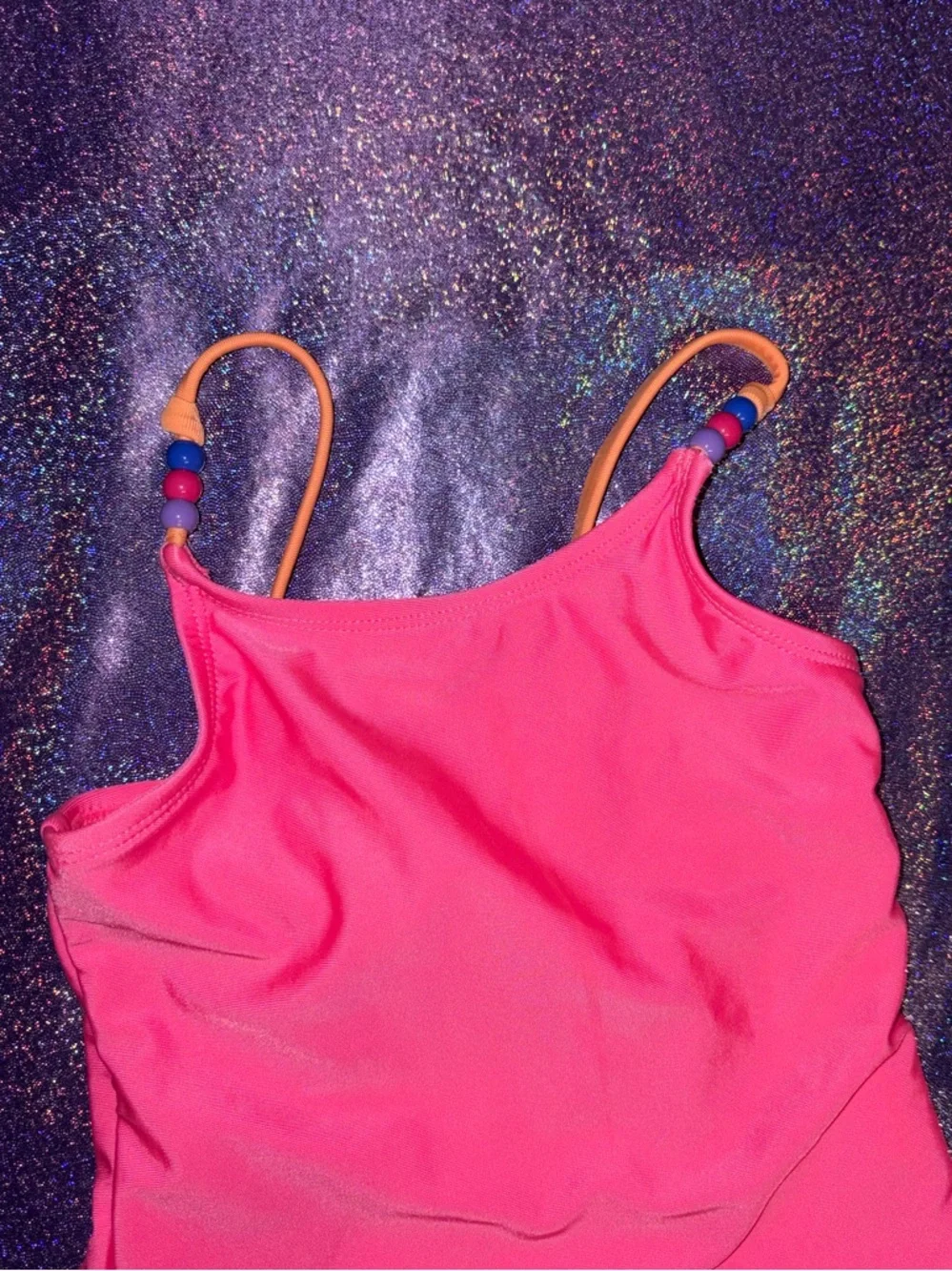 Girls Pink Swimsuit